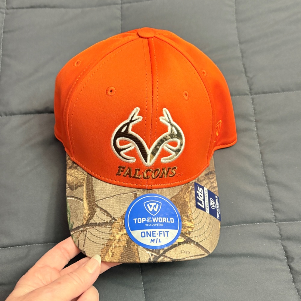 Bowling Green State Falcons TOW Stretch Cap w/ Camo & Antlers - Size: OS (M/L)